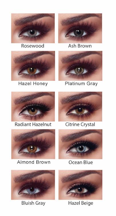 Bella Bluish Grey Colour Lens With Lens Kit